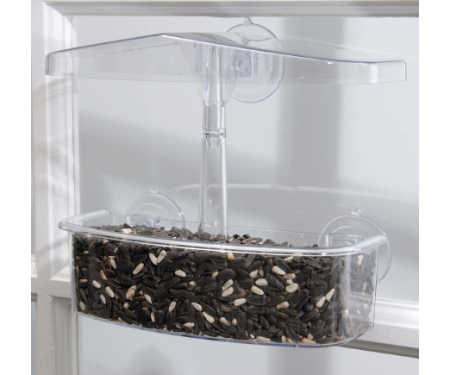 Observer Window Bird Feeder – Droll Yankees – 2 Cups